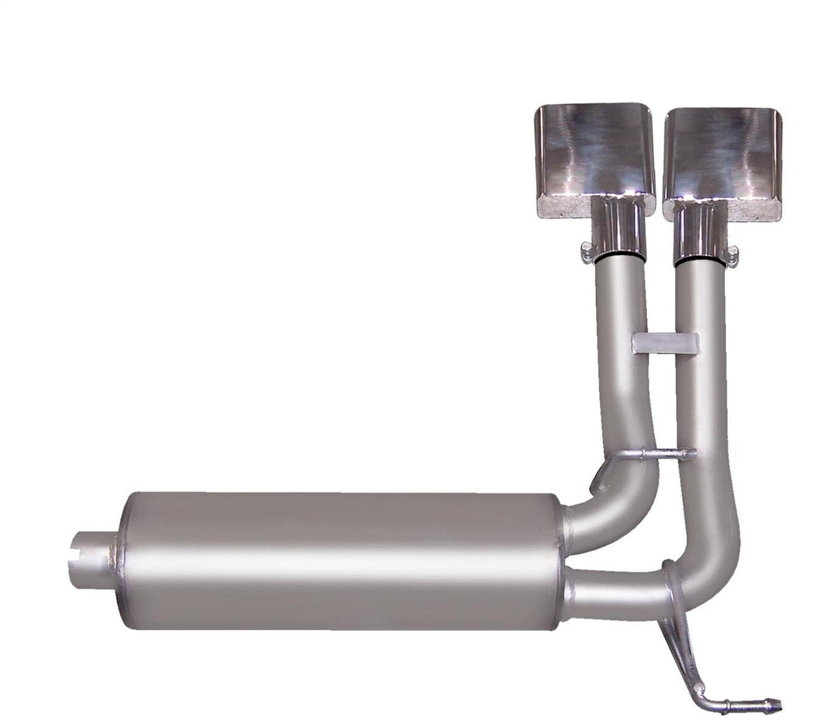 Gibson Exhaust Cat-Back Super Truck Exhaust System; Stainless (2004-2005 Ram 1500 SLT, Ram 1500 ST, Ram 1500 Laramie) - 66522