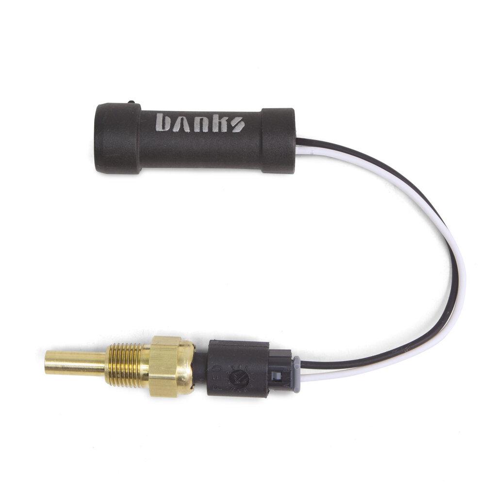 Banks Power Temperature Sensor, 0-300 deg F Fluid temperature, 1/8 NPT for iDash 1.8 DataMonster and Super Gauge - 66559