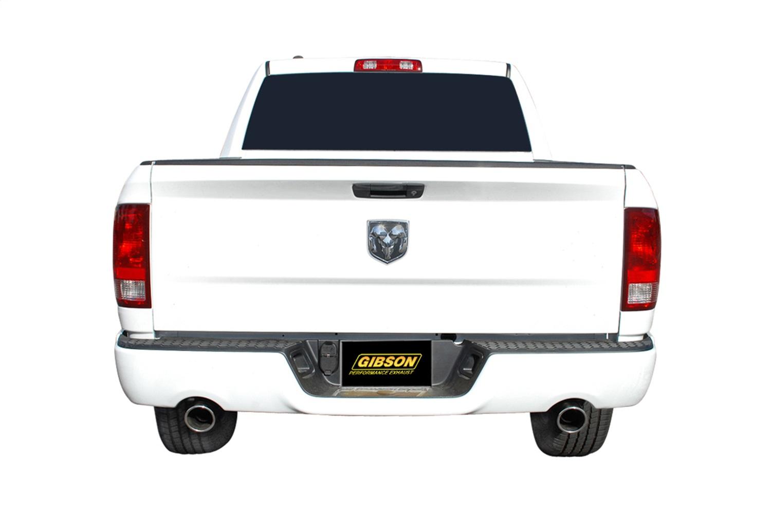 Gibson Exhaust Cat-Back Dual Split Exhaust System; Stainless (2009-2018 Dodge Ram 1500, Ram 1500) - 66565