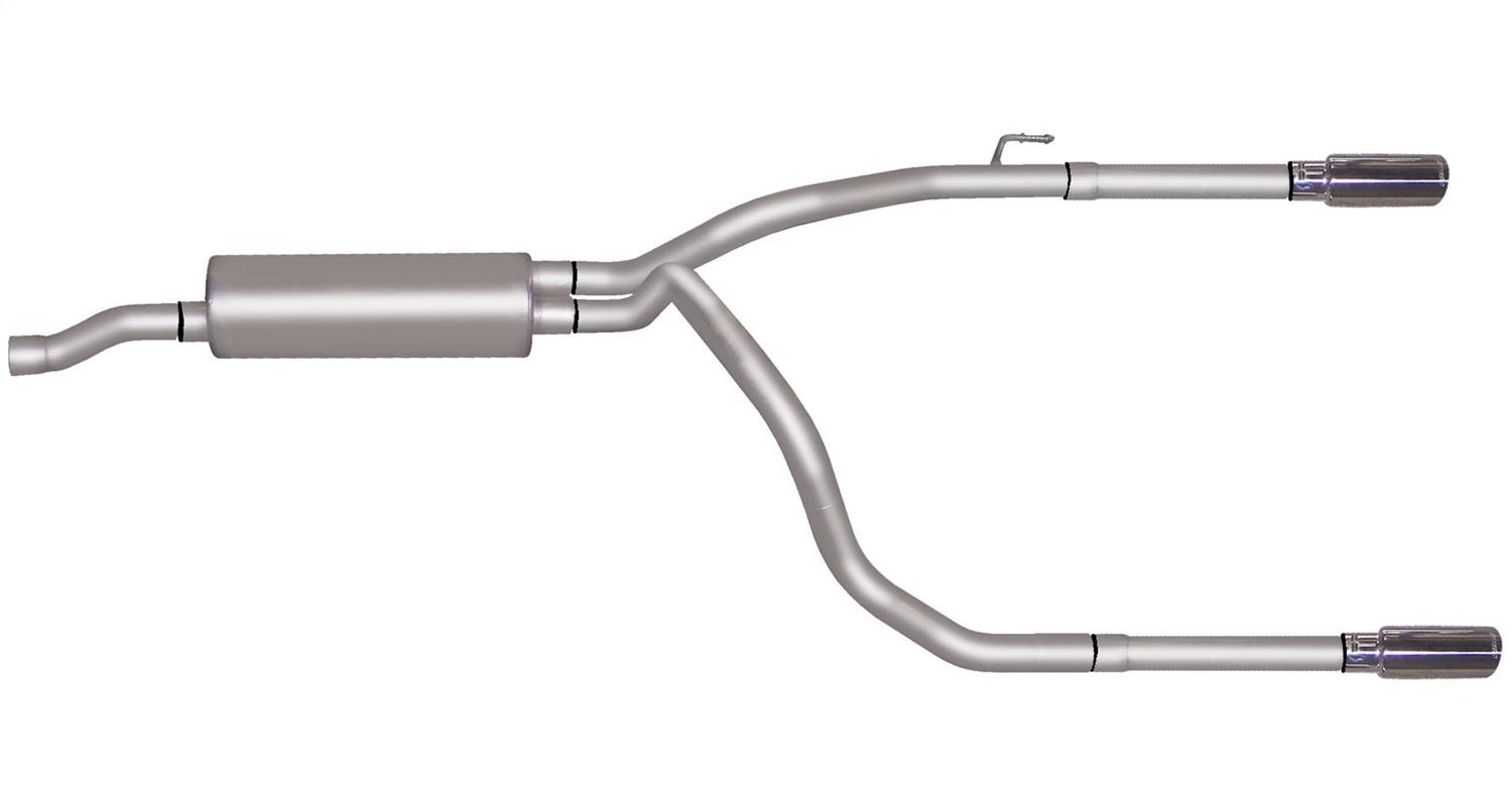 Gibson Exhaust Cat-Back Dual Split Exhaust System; Stainless (2009-2018 Dodge Ram 1500, Ram 1500) - 66565