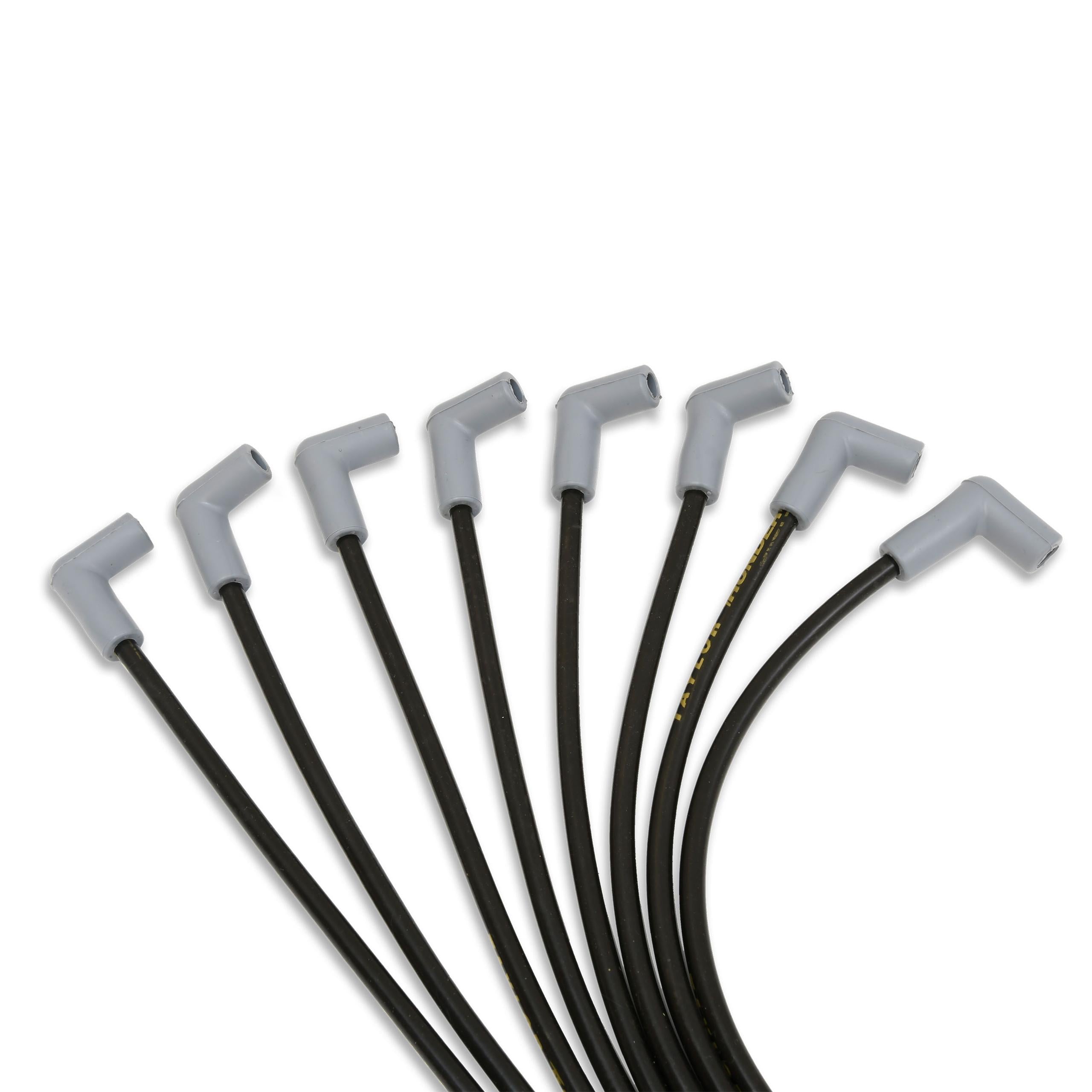 TAYLOR CABLE Thundervolt 8.2 Race Hemi Universal Wire, Black Spark Plug Wires - 82092