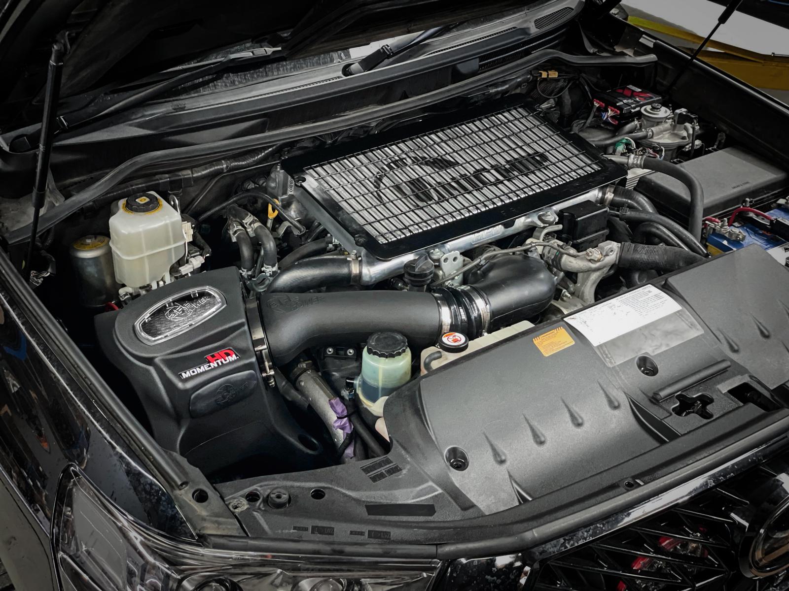 AFE Momentum HD Cold Air Intake System w/ Pro DRY S Filter Toyota Land Cruiser (J200) 08-21 V8-4.5L (td) - 50-70026D