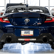 AWE Touring Edition Exhaust - Diamond Black Tips (2016-2023 Subaru BRZ / Toyota GR86 / Toyota 86) - 3015-33486