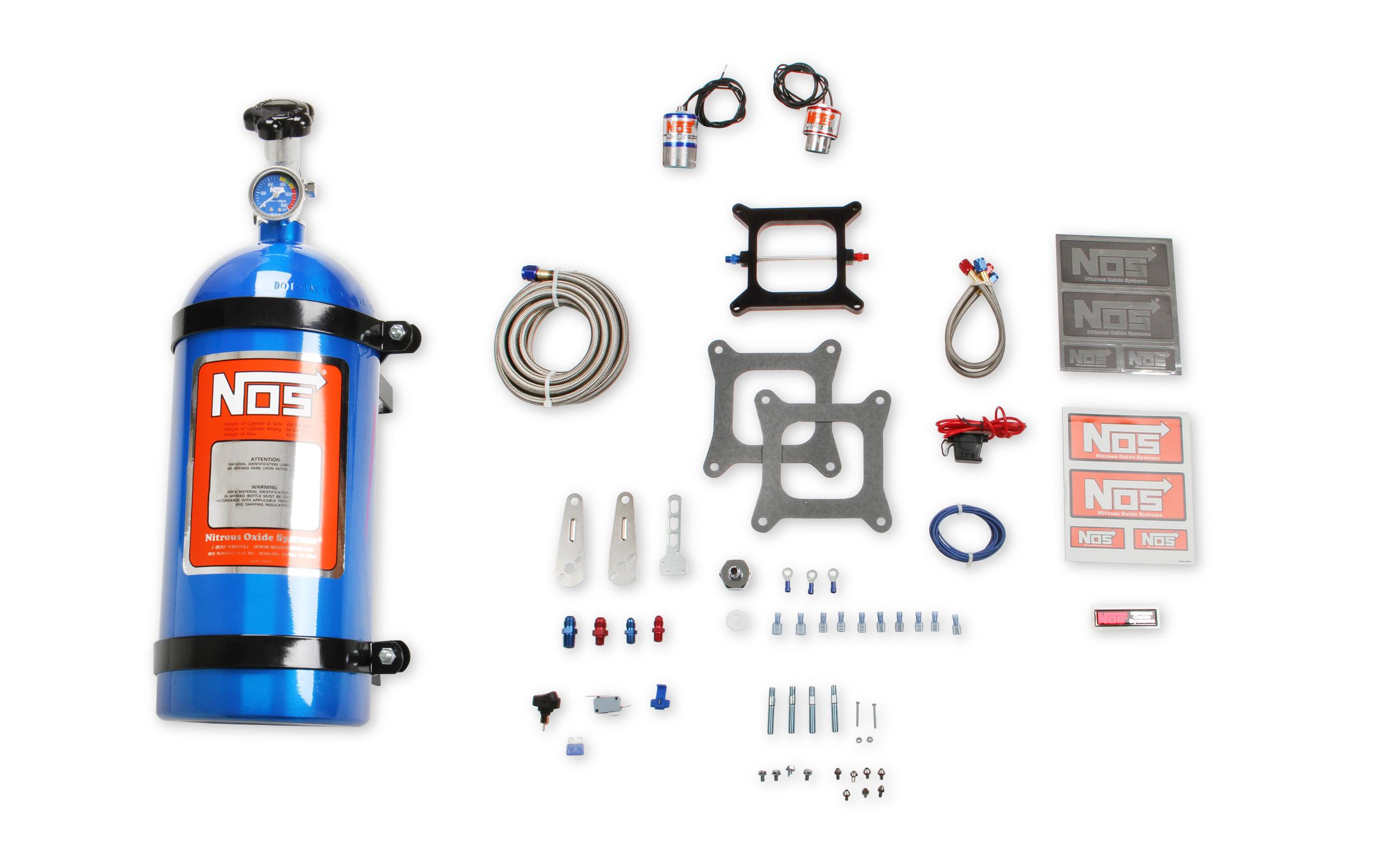 NOS  Big Shot Nitrous System (Holley 4150 Flange). - 02101NOS
