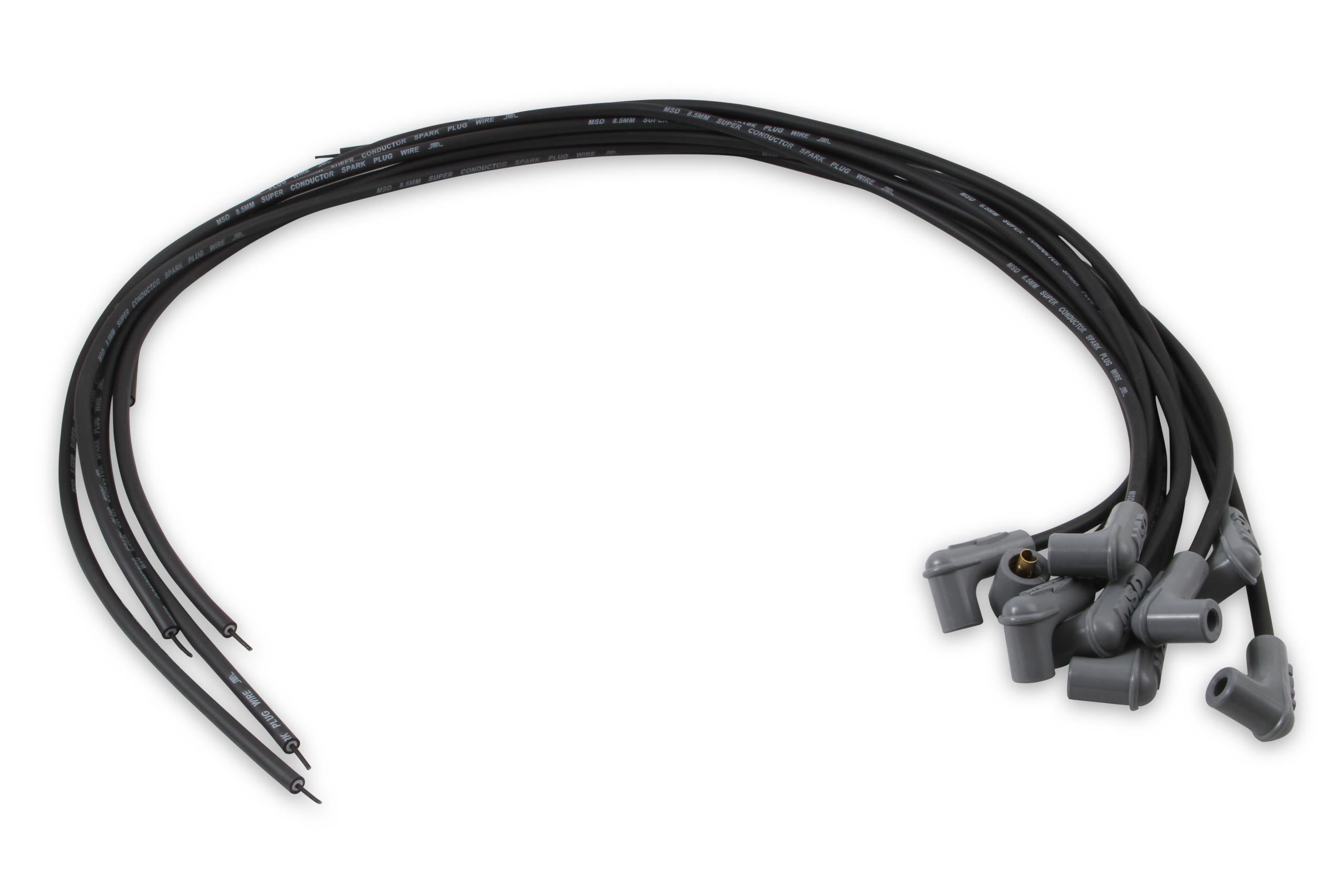 Black Super Conductor Universal 8 cyl. 90 Degrees.  - 31233