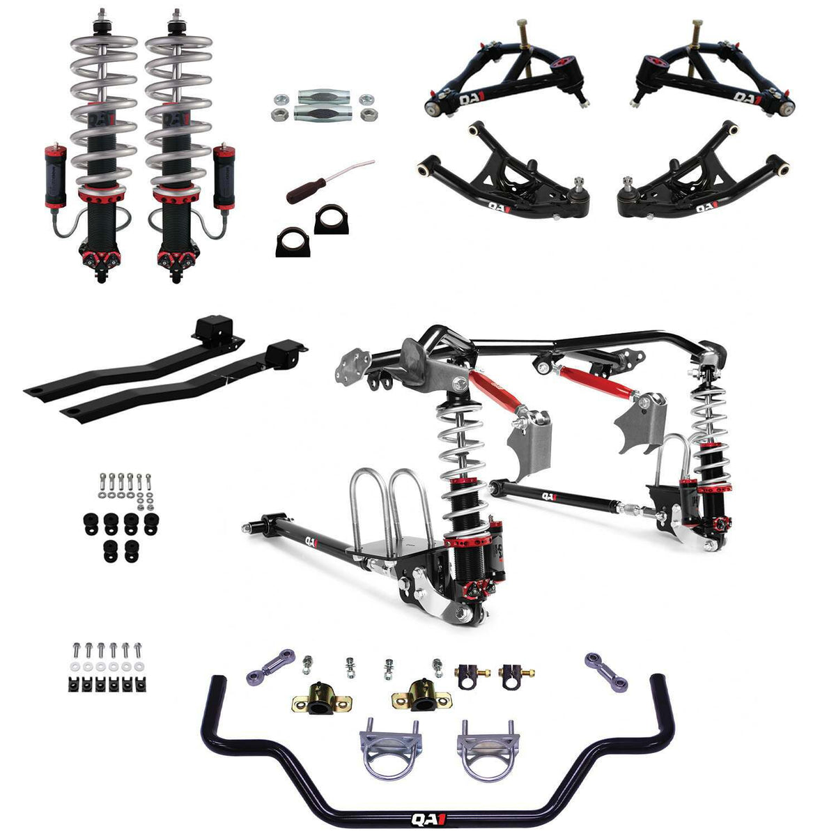 QA1 Qa1 Dk43-Gmf1 Level 3 Drag Full Vehicle Suspension Kit (1967-1969 Camaro, Firebird) - DK43-GMF1