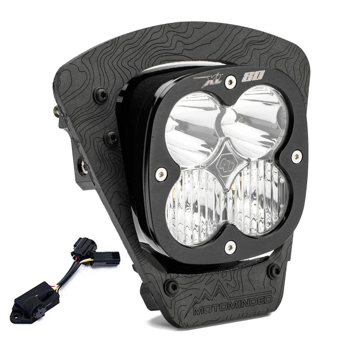 Baja Designs GasGas XL80 (D/C) LED Headlight Kit w/ Dimmer 2024-2025 GasGas ES - 67-7110