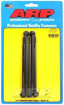ARP M6 x 1.00 x 135 12pt black oxide bolts - 670-1018