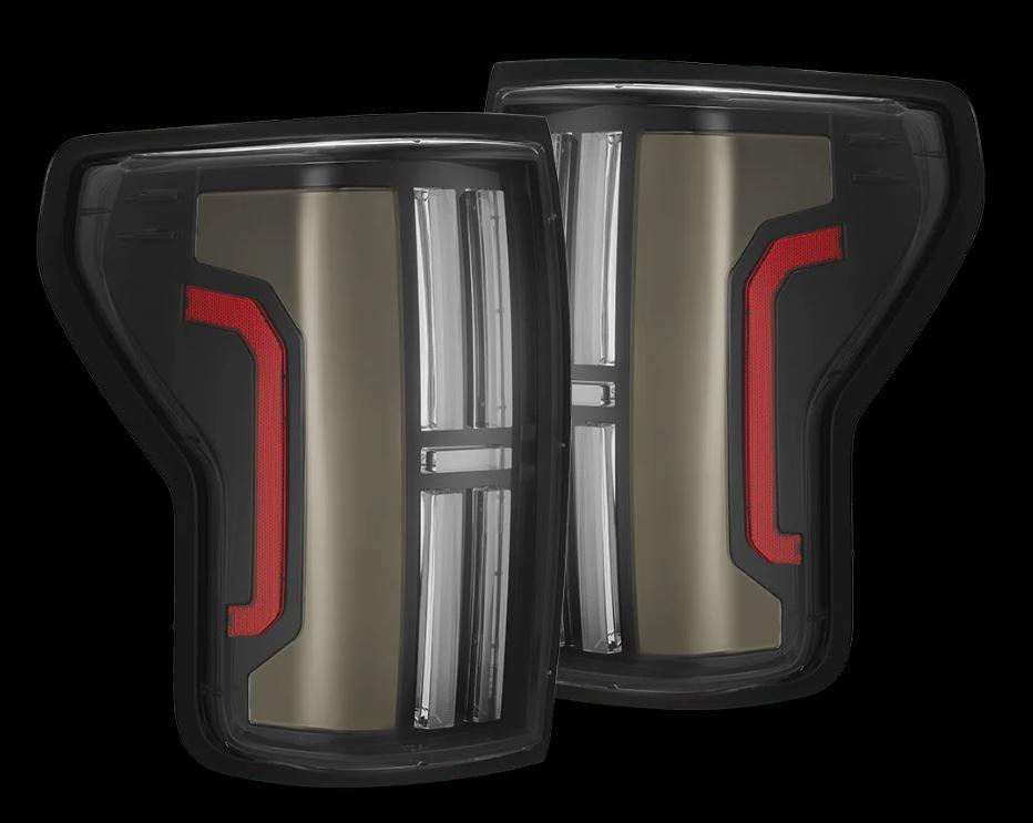 AlphaRex Prismatic Led Taillights Black (2007-2013 Tundra) - 670042