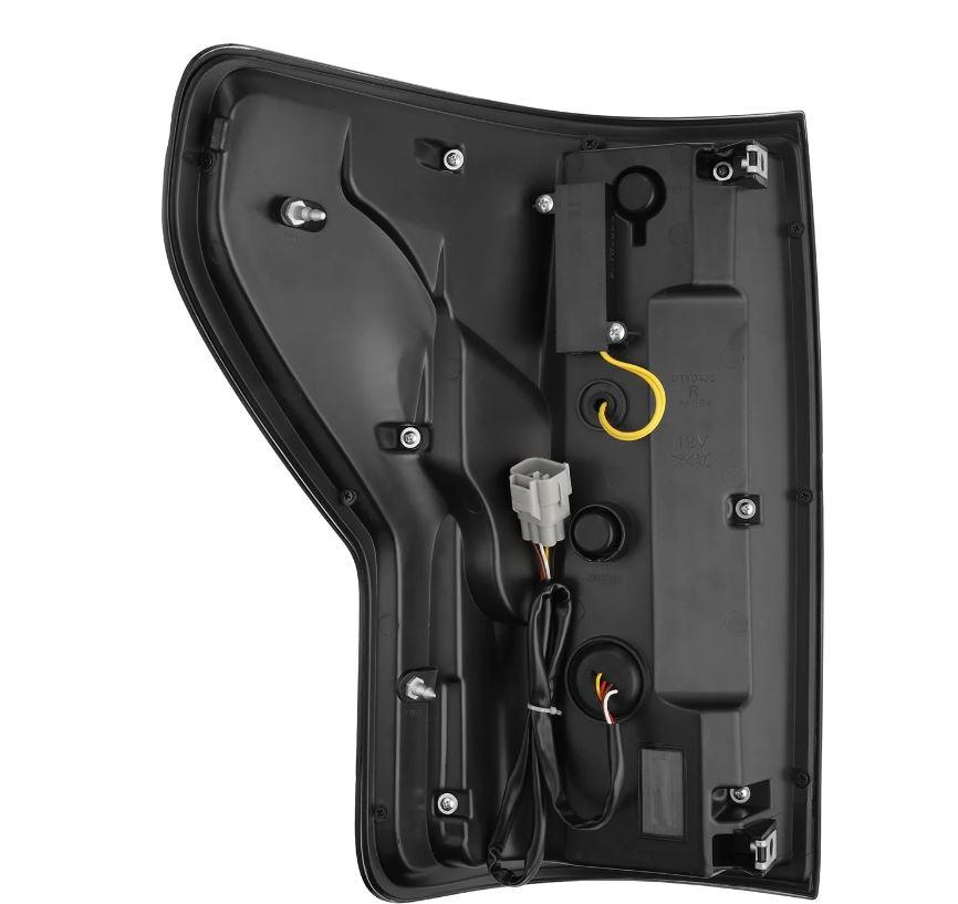 AlphaRex Prismatic Led Taillights Black (2007-2013 Tundra) - 670042