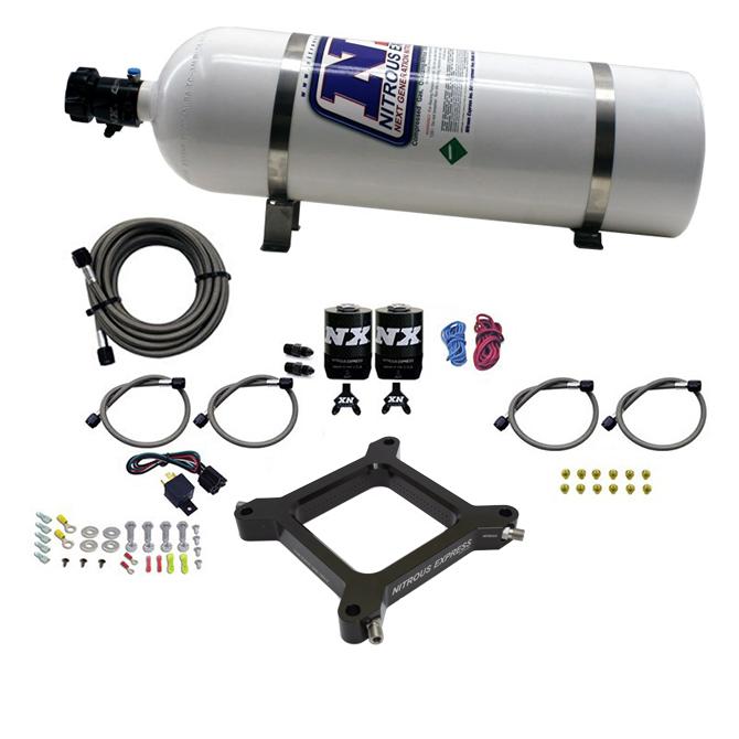 Nitrous Express 4150 Assassin Plate Stage 6 Alcohol (50-300Hp) 15# Bottle - 67245-15