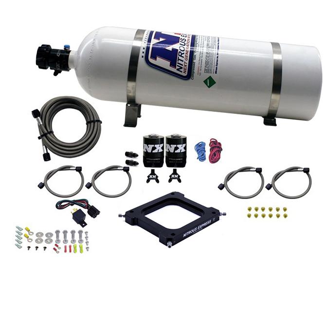Nitrous Express 4500 Assassin Plate, Stage 6 (50-300Hp) 15Lb Bottle - 67070-15