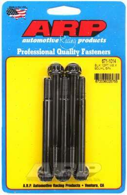 ARP M8 x 1.25 x 90 12pt black oxide bolts - 671-1014