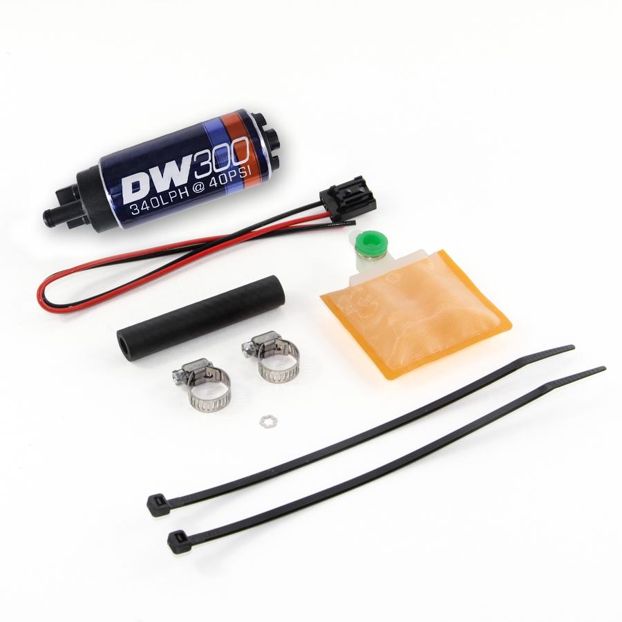 DeatschWerks 340lph in-tank fuel pump w/ 9-0883 install kit (1990-1994 Eclipse) - 9-301-0883