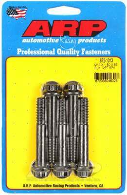 ARP M10 x 1.50 x 65 12pt black oxide bolts - 672-1013