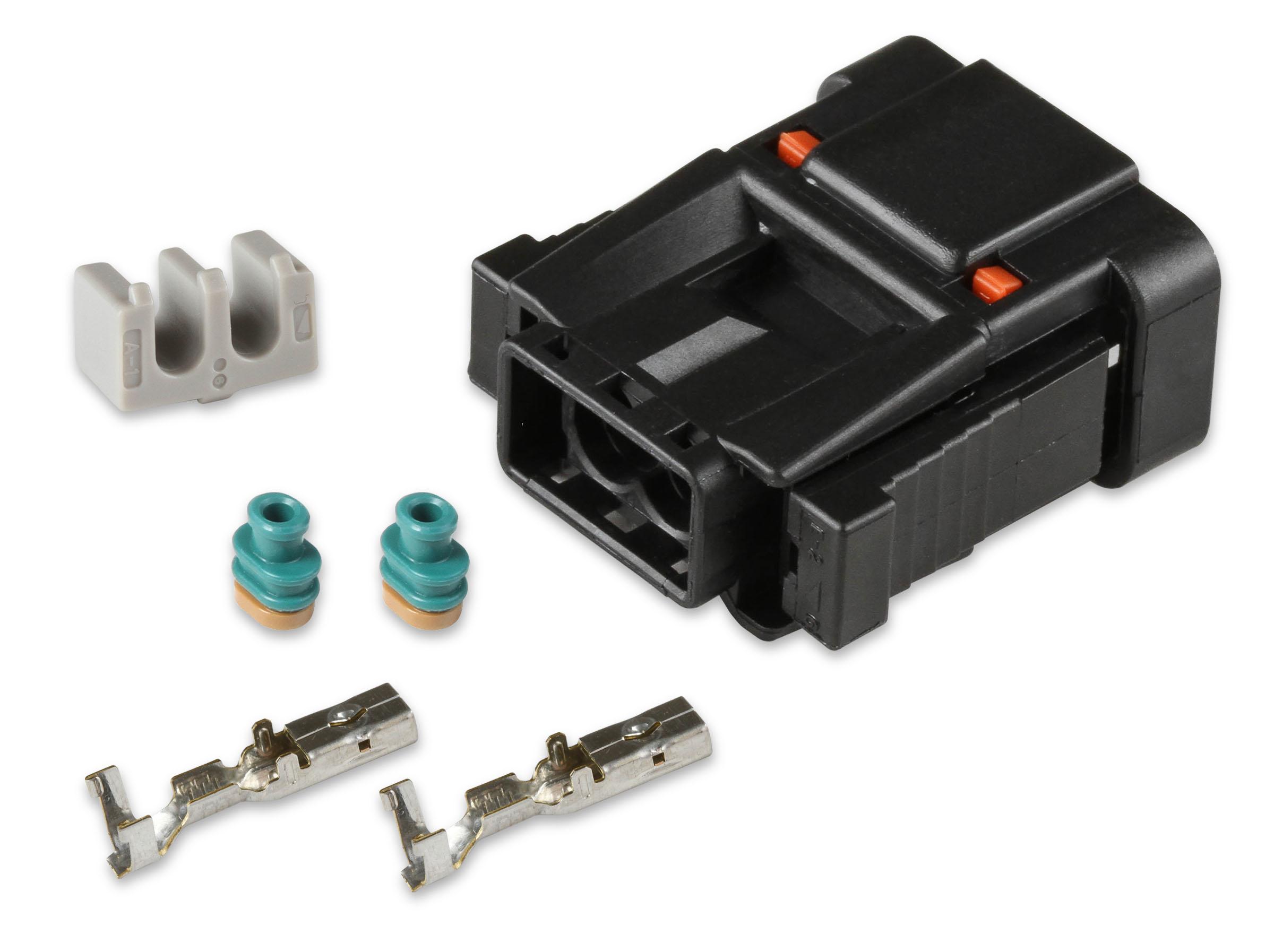 Holley HEMI Knock Sensor Connector.  - 570-230