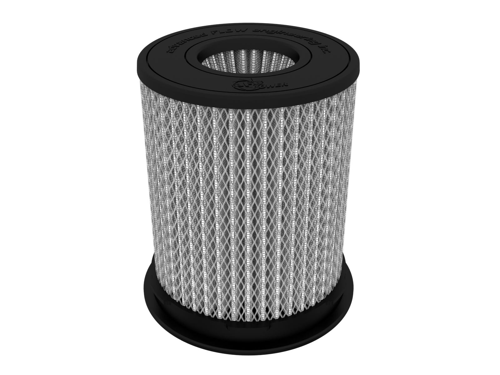 AFE Momentum Intake Replacement Air Filter w/ Pro DRY S Media (4 IN F x 6-1/2 IN B x 6-1/2 IN T (Inverted) X 8 IN H) - 21-91153
