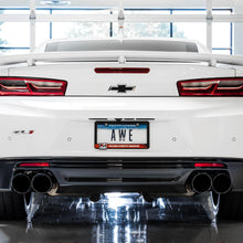 AWE Tuning 16-19 Chevy Camaro SS Res Cat-Back Exhaust -Touring Edition (Quad Diamond Black Tips) - 3015-43114