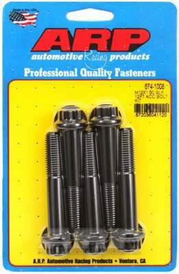 ARP M12 x 1.50 x 70 12pt black oxide bolts - 674-1008