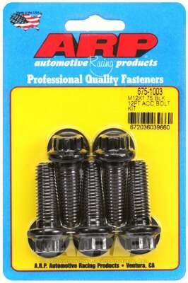 ARP M12 x 1.75 x 35 12pt black oxide bolts - 675-1003