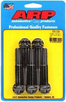 ARP M12 x 1.75 x 70 12pt black oxide bolts - 675-1008