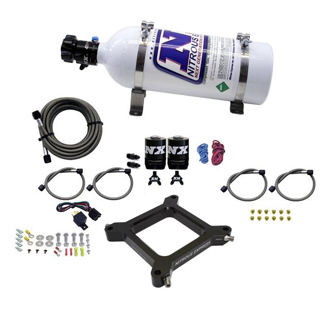 Nitrous Express 4150 Assassin Plate, Pro Power (100-500Hp), 5Lb Bottle - 67540-05
