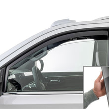 WeatherTech 21-26 Cadillac Escalade Front Front Side Window Deflectors-Dark Tint