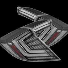 AlphaRex Prismatic Led Taillights Black (2016-2021 Civic) - 676020