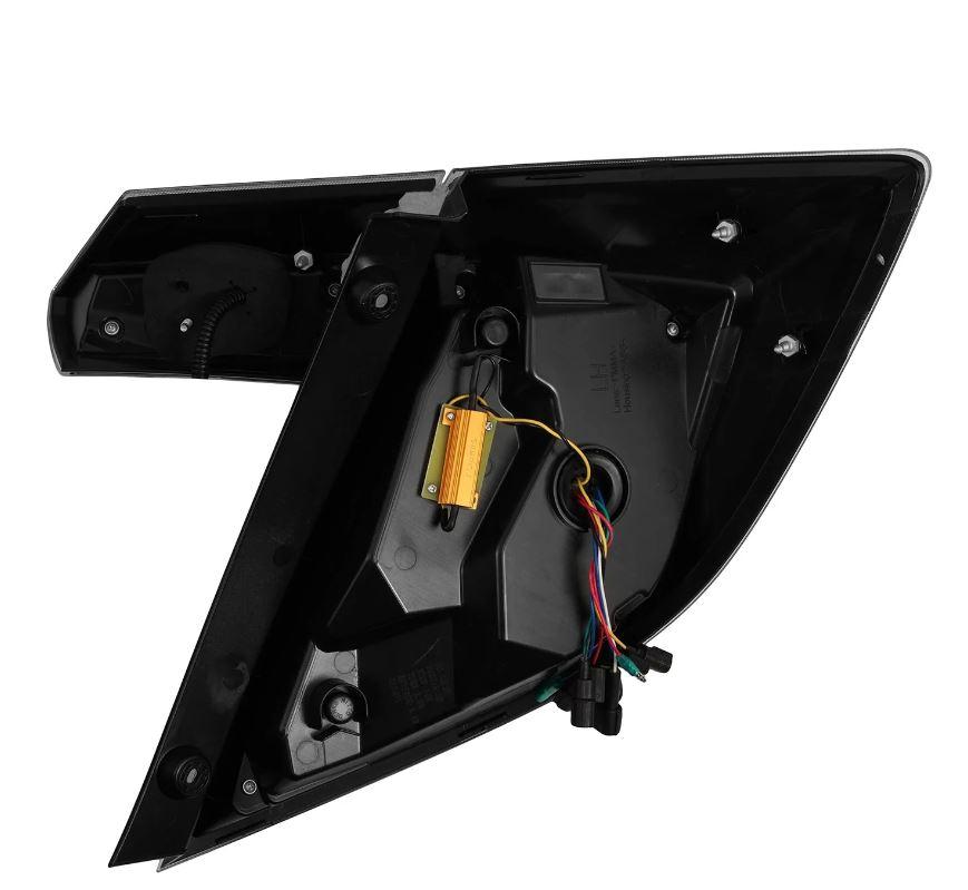 AlphaRex Prismatic Led Taillights Black (2016-2021 Civic) - 676020