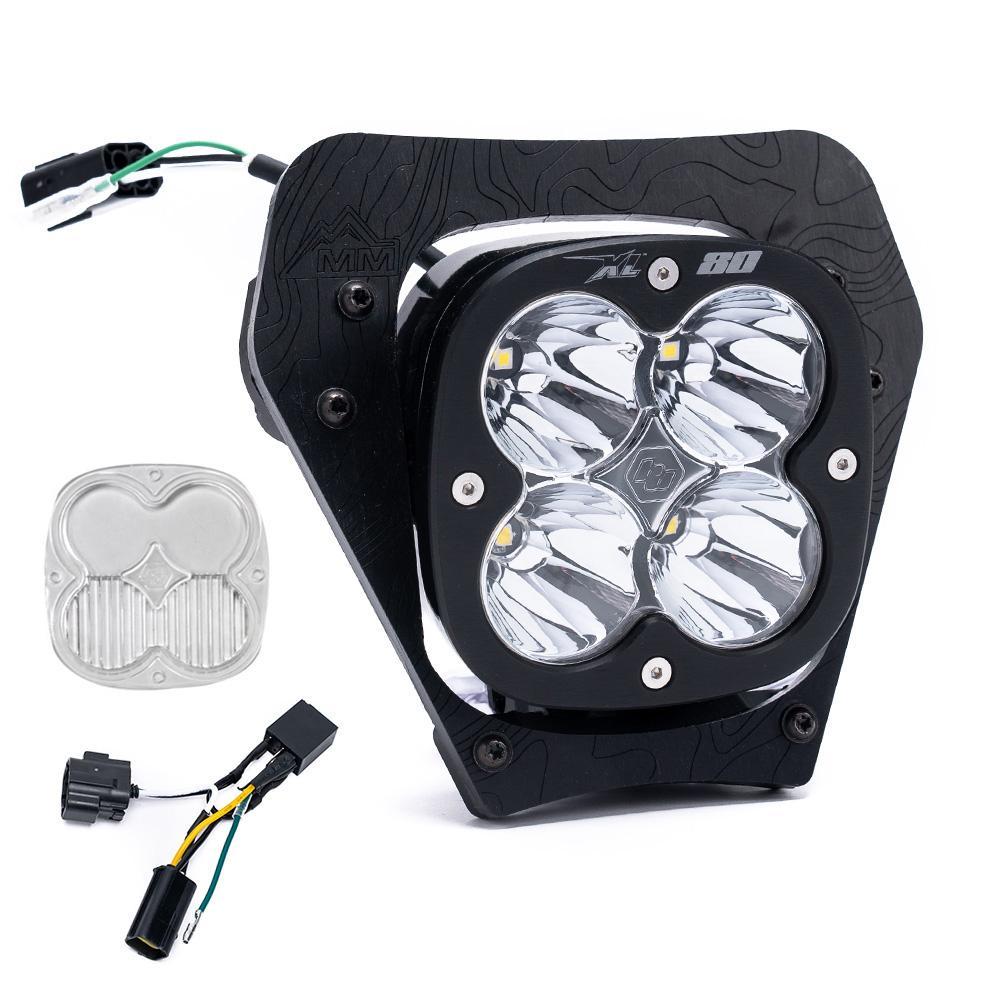 Baja Designs Ktm Xl80 (D/C) Headlight Kit /W Hi-Low Harness (2024-2025 350 EXC-F, 500 EXC-F, 450 XCF-W, 350 XW-F, 500 XW-F) - 677101