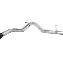 AFE Large Bore-HD 5 IN 409 Stainless Steel DPF-Back Exhaust System w/Black Tip (2007-2012 2500, 3500, Ram 2500, Ram 3500) - 49-42016-B