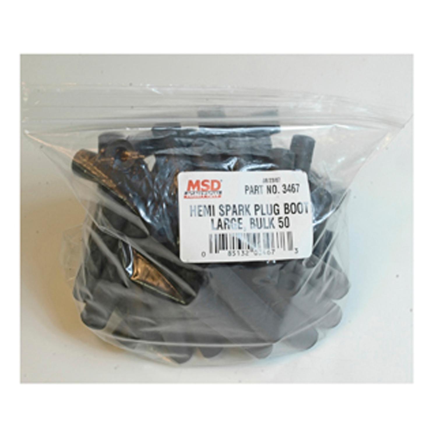 Hemi Spark Plug Boot, Large, Bulk 50  - 3467