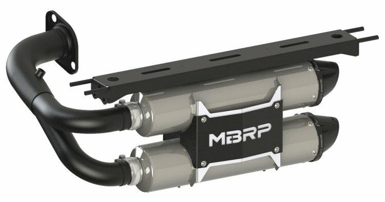 MBRP Mbrp Performance Series Honda Stacked Dual Slip-On Mufflers. - AT-9110PT