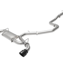 AFE Takeda-ST 3 IN 304 Stainless Steel Cat-Back Exhaust System w/ Black Tips (Hyundai Veloster N 19-20 L4-2.0L (t)) - 49-37010-B