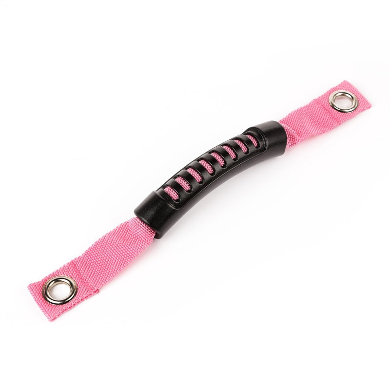 Rugged Ridge Grab Handle A-Pillar Mounted Pink; 07-18 Jeep Wrangler Jk - 13305.16
