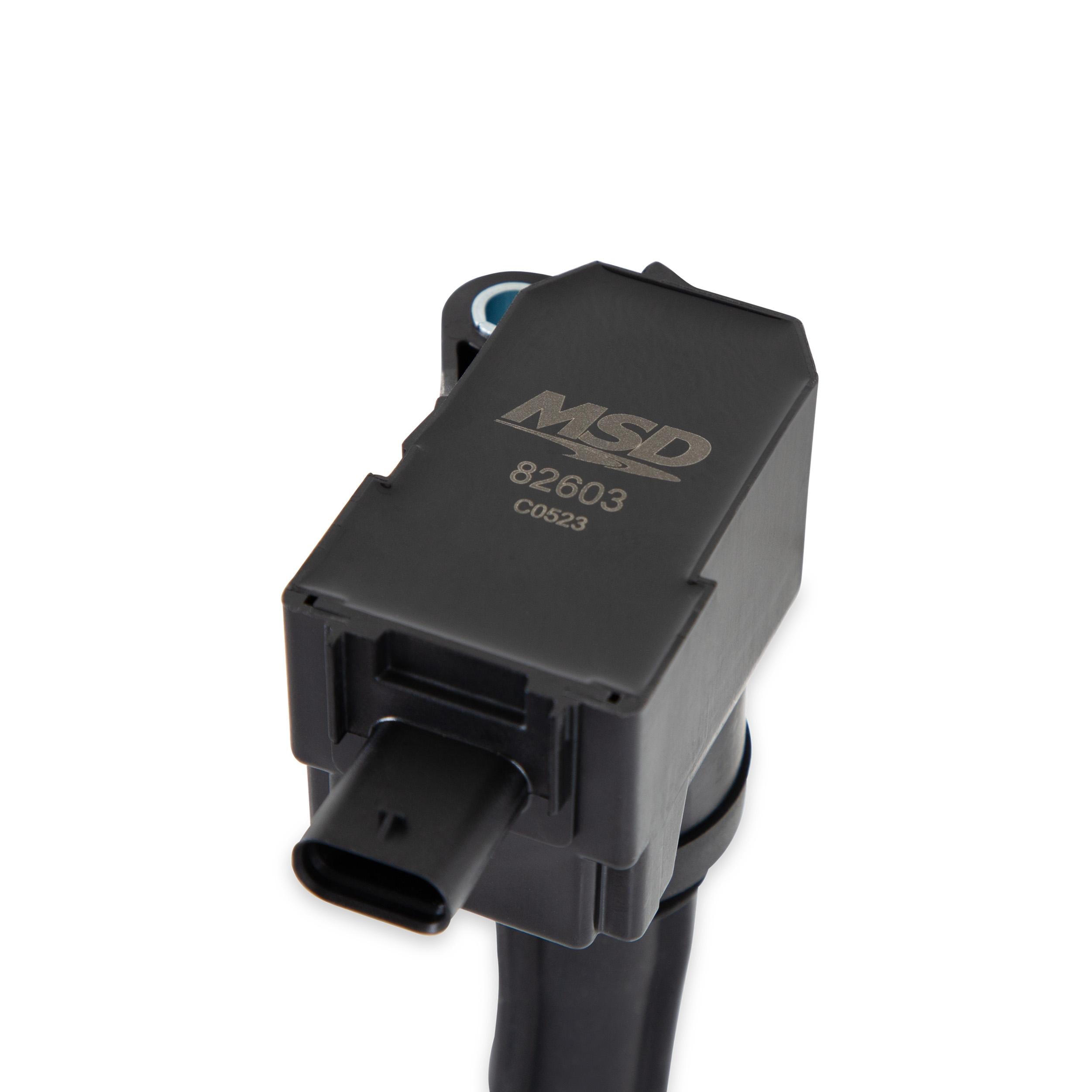 MSD Ignition Coil - Ford EcoBoost - 2.7L / 3.0L V6 - Black - Single - 82603
