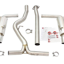 AFE Takeda 3 IN to 2-1/4 IN 304 Stainless Steel Cat-Back Exhaust w/ Polished Tip (2015-2020 WRX, WRX STI) - 49-36801-P