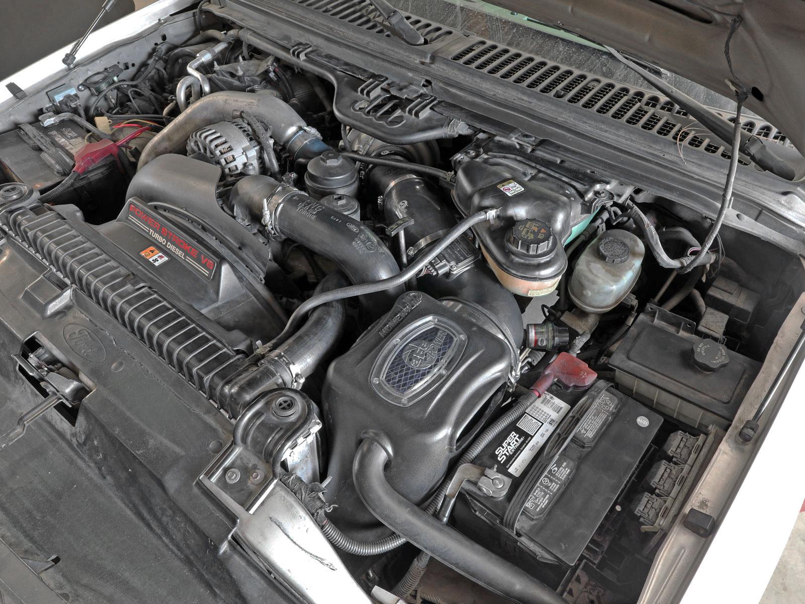 AFE Momentum HD Cold Air Intake System w/ Pro 10R Media (2003-2007 F-250 Super Duty, F-350 Super Duty, F-450 Super Duty, F-550 Super Duty) - 50-73003
