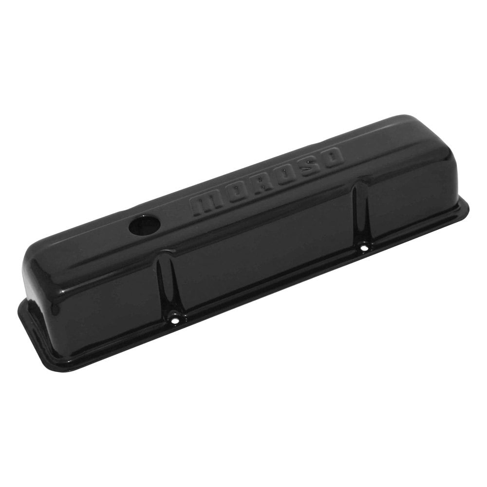 Moroso Valve Covers, Sbc, Black Powder Coat - 68003