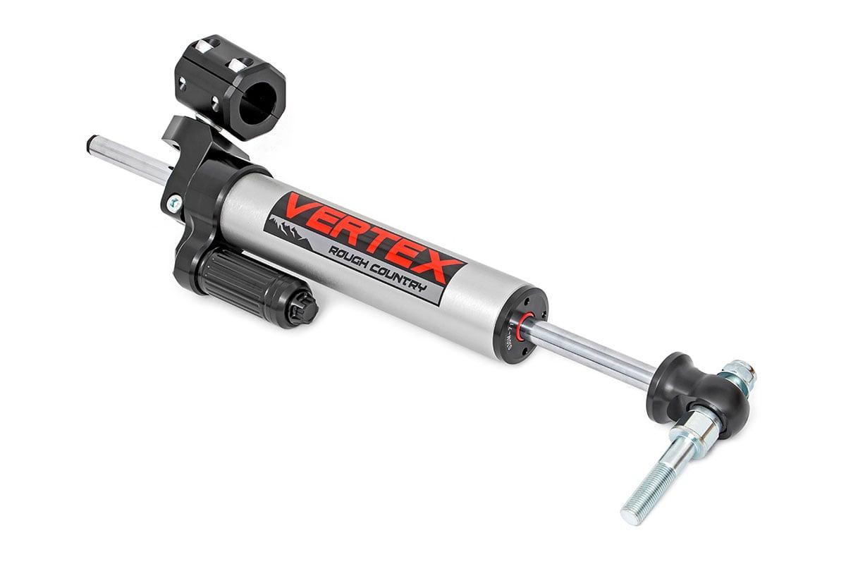 Rough Country Vertex Steering Stabilizer Pass-Through 07-18 Jeep Wrangler JK Rough Country (2007-2018 Wrangler, Wrangler JK) - 680900