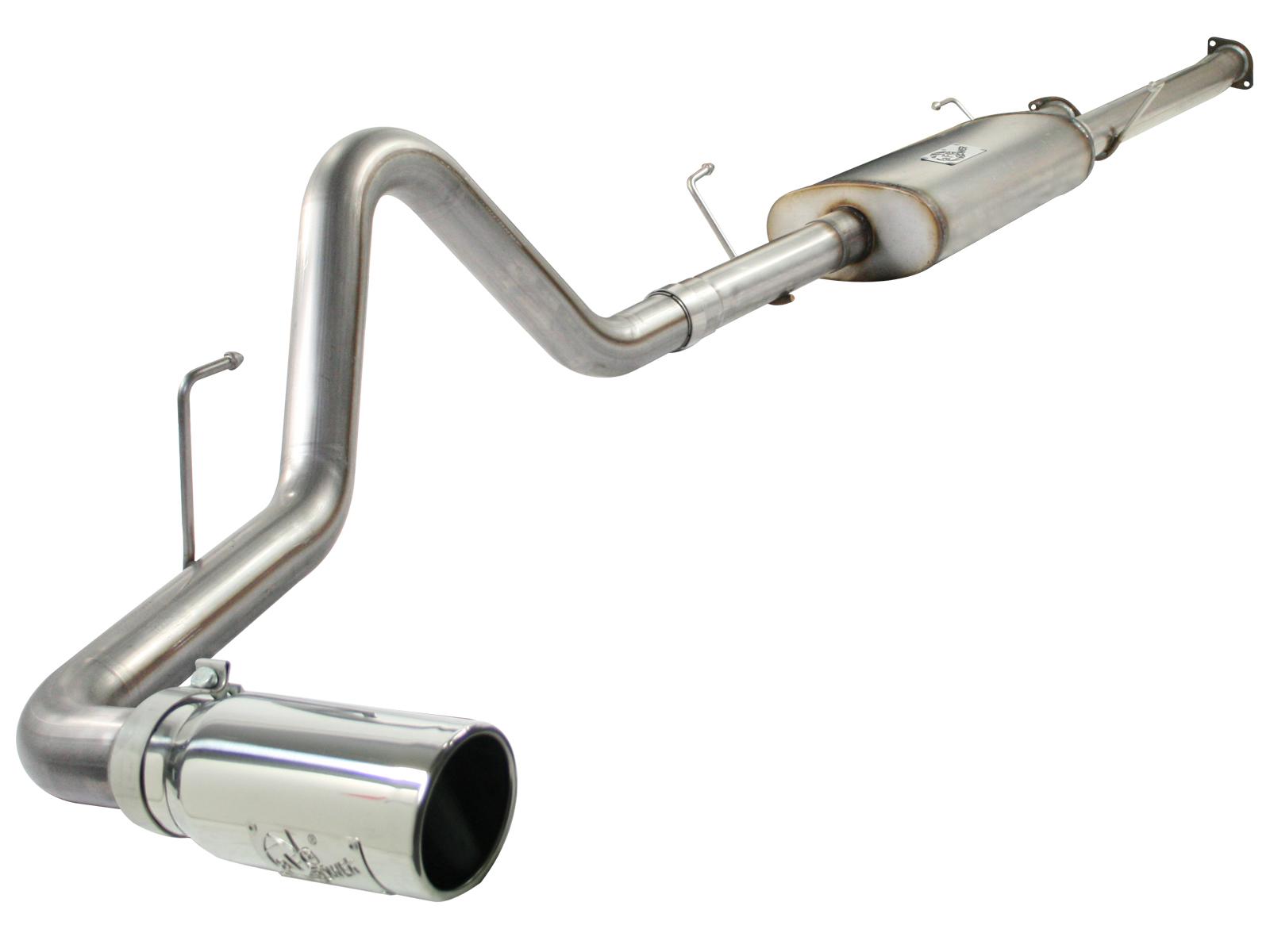 AFE MACH Force-Xp Cat-Back Exhaust System w/ Polished Tip (2010-2021 Tundra, Tundra) - 49-46008