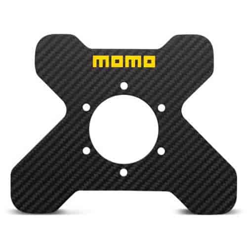 Momo Steering Wheel Accessories - Carbon Fiber Plate, 2.5mm Thick, Up to 4 Buttons - CARBONPLATE
