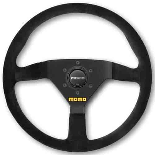 Momo Steering Wheel - MOD.78, 320 Diam, 40 Dish, Blk Leather, Blk Spokes - R1909/33L