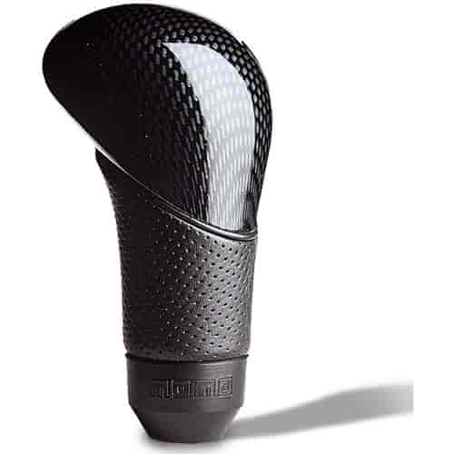 Momo Shift Knob - Shadow, Black Airleather, Carbon Effect Insert - SUBKCA