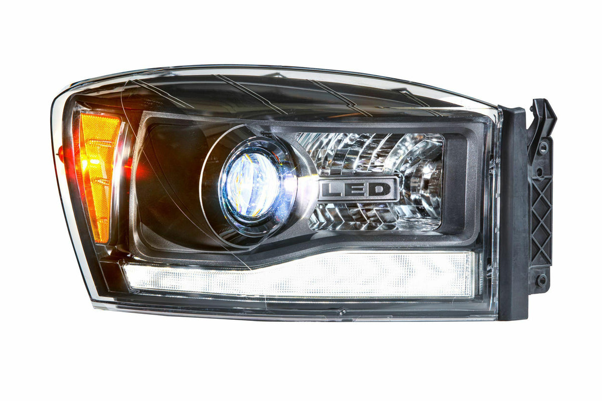 Morimoto XB Hybrid LED Headlights: Dodge Ram (06-08) (Pair / ASM) - LF558