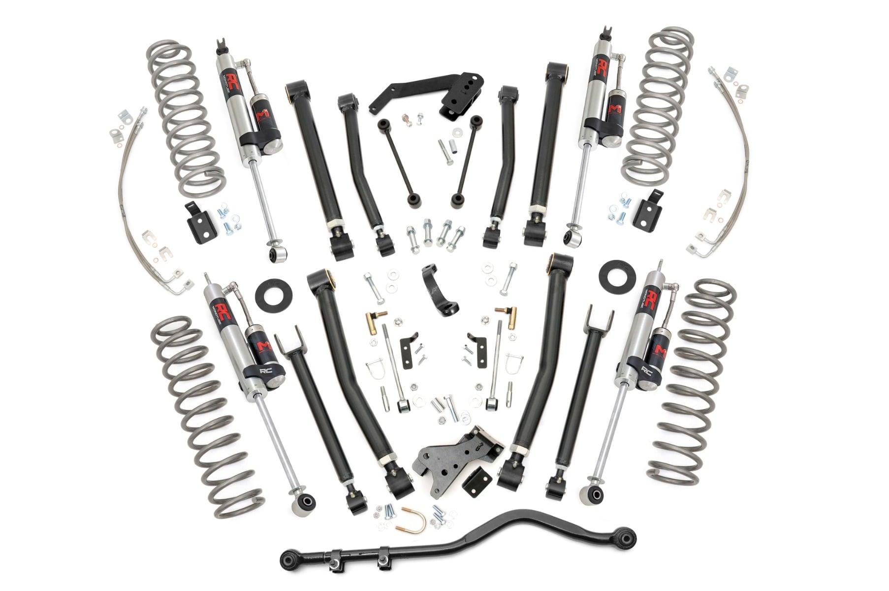 Rough Country 6 Inch Lift Kit M1R Jeep Wrangler Unlimited 2WD/4WD (2007-2018) (2007-2011 Wrangler) - 68344