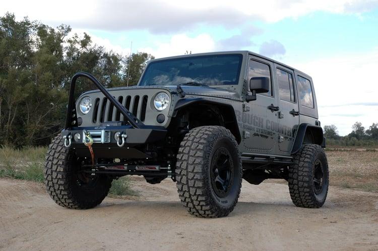 Rough Country 6 Inch Lift Kit M1R Jeep Wrangler Unlimited 2WD/4WD (2007-2018) (2007-2011 Wrangler) - 68344