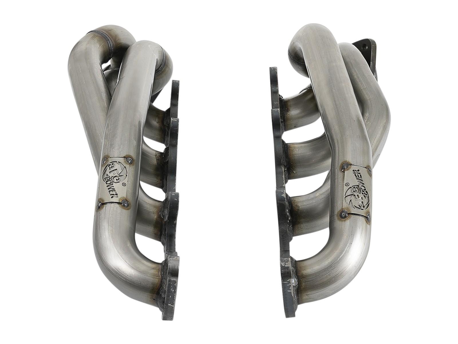 AFE Twisted Steel 304 Stainless Steel Headers (Ford F-150 15-24 V8-5.0L) - 48-33025-1