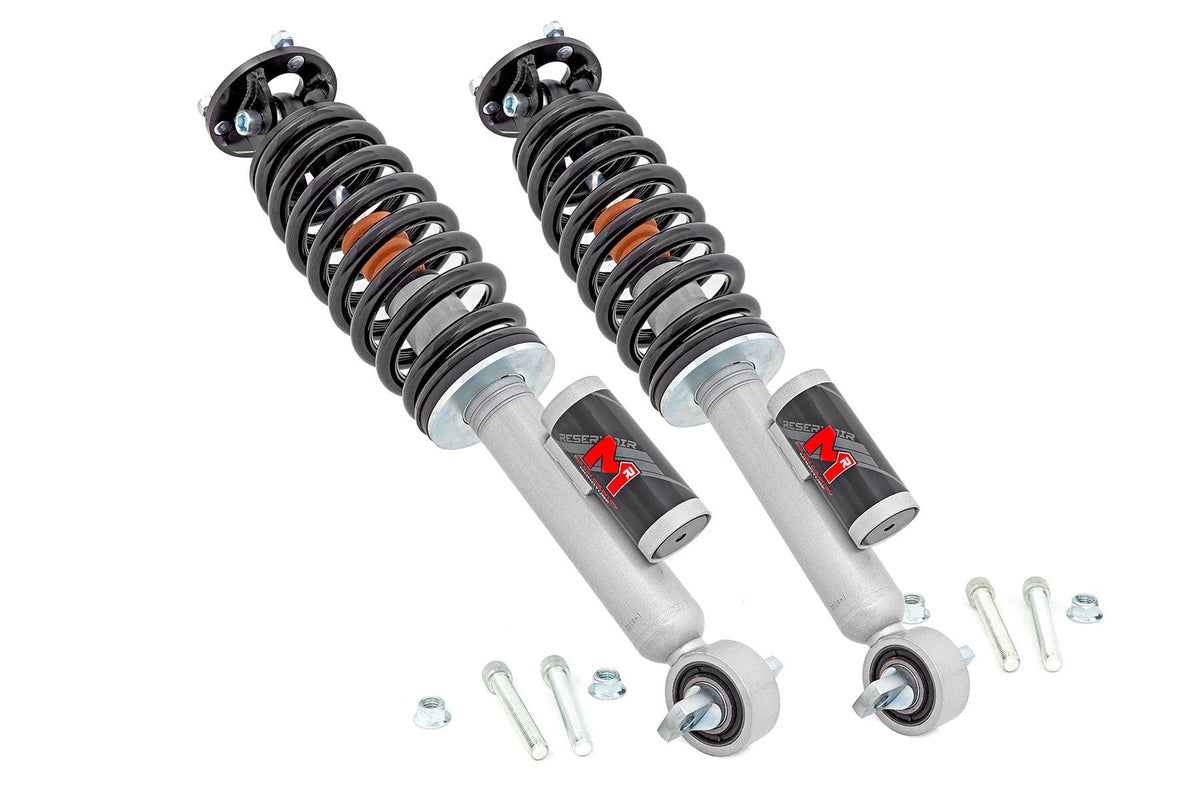 Rough Country M1R Reservoir Loaded Struts Adjustable Height Front 2 Inch Ford Bronco (21-25) (2021-2026 Bronco) - 684043