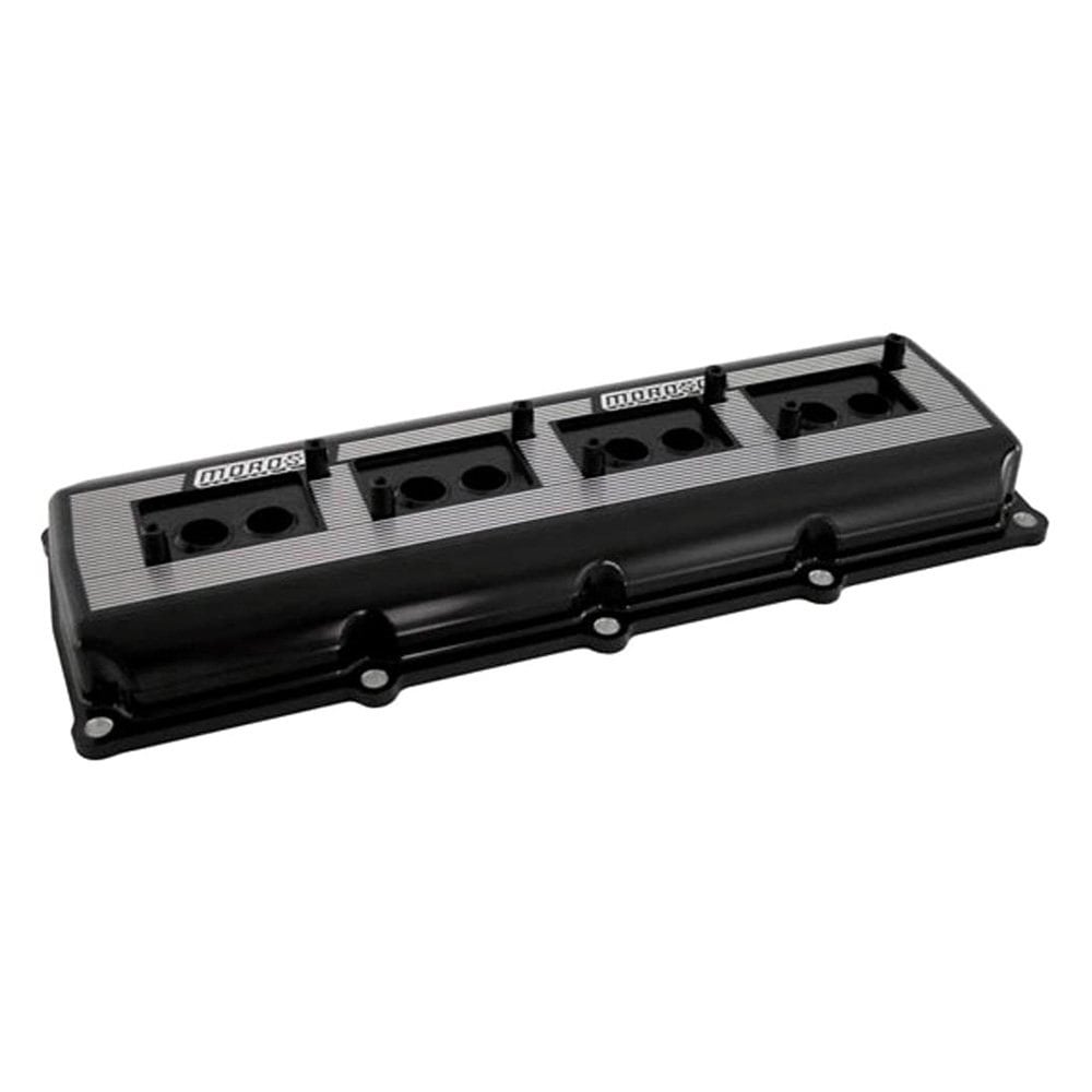 Moroso Valve Covers, Chrysler 5.7/6.1/6.2/6.4, Billet Aluminum, Black Anodized - 68468